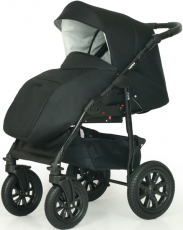 Дитяча коляска 2 в 1 Verdi Laser BLACK 9023-VLB-03, black